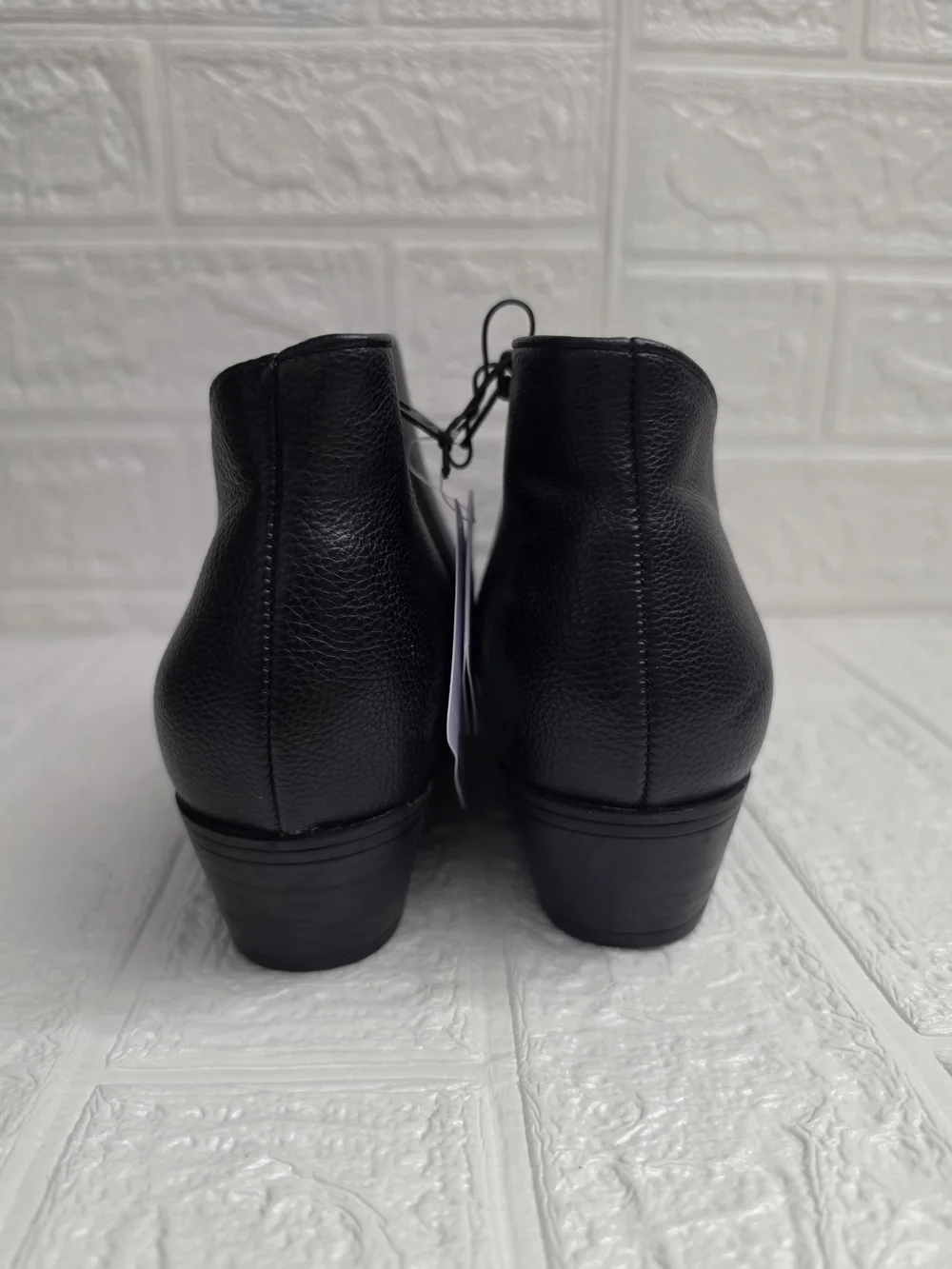 Aerosoles Ankle Boots Women's Wide Width Black Booties Side Zip Shoes NEW